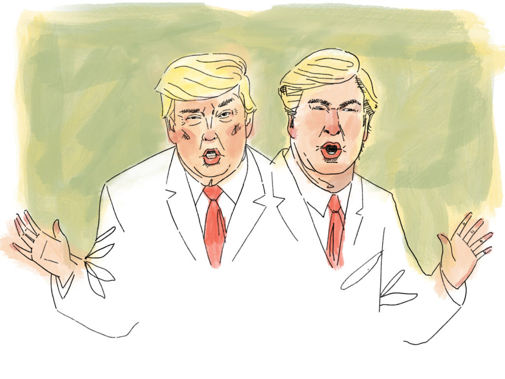 Alec Baldwin impersonates Donald Trump