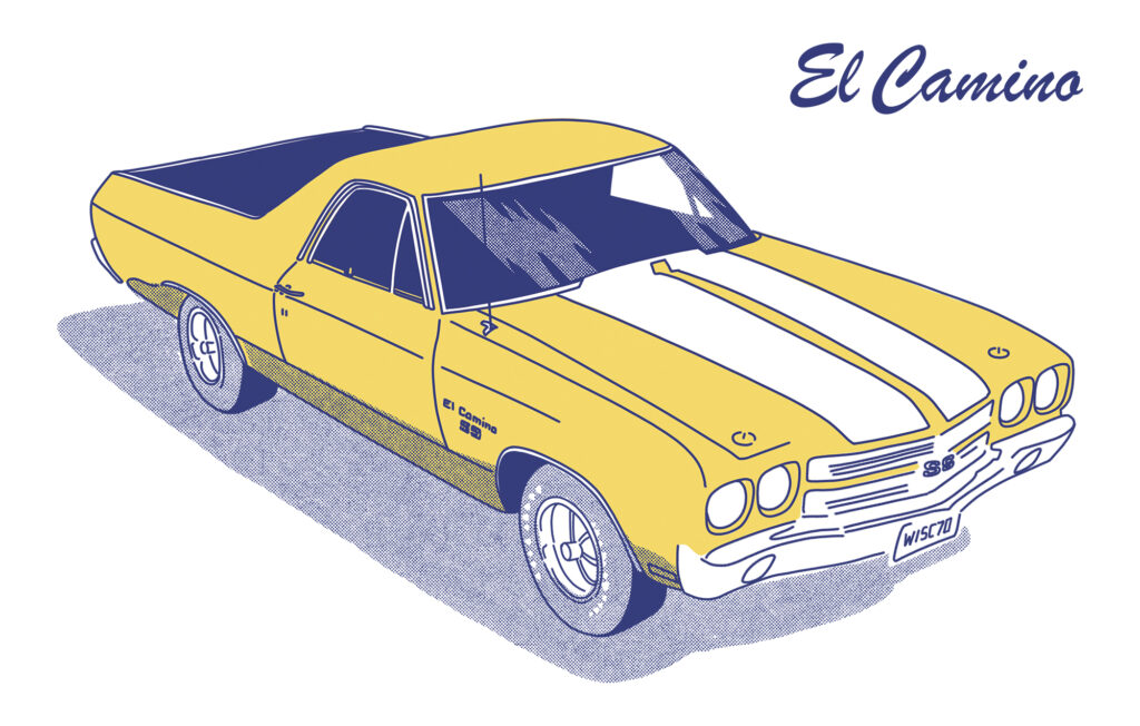 El Camino Mug T-Shirt Wall Art Poster