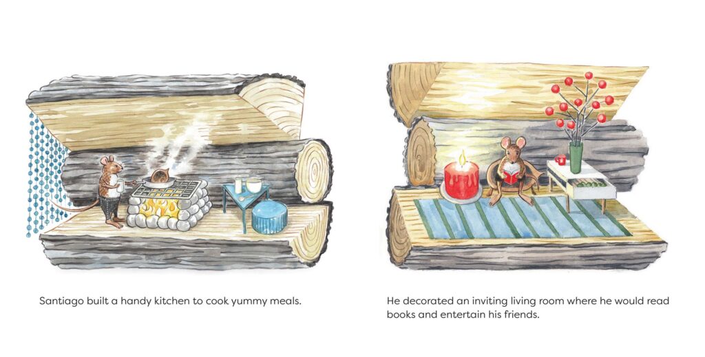 Santiago's Woodpile - How to self publish a children's book