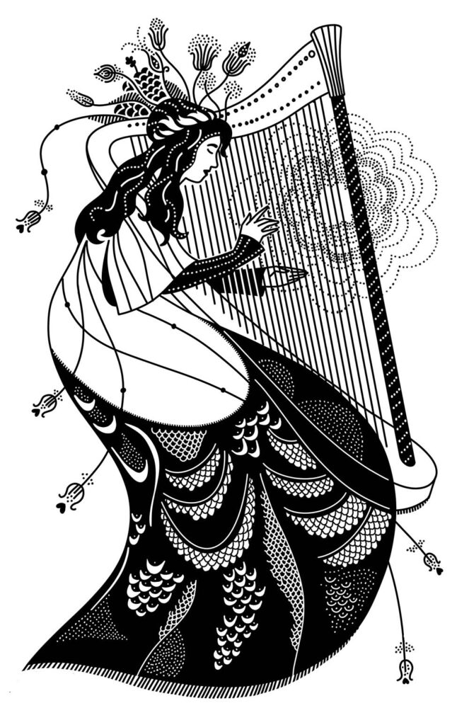 Harpist, Harp Nouveau